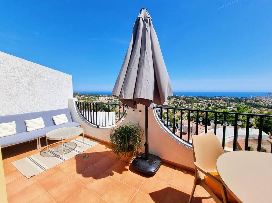 Flamingo Apartment - Imperial Park - Sea View, 6 Pools, Terrace Calpe Ngoại thất bức ảnh