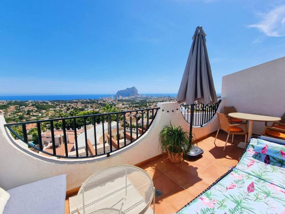 Flamingo Apartment - Imperial Park - Sea View, 6 Pools, Terrace Calpe Ngoại thất bức ảnh